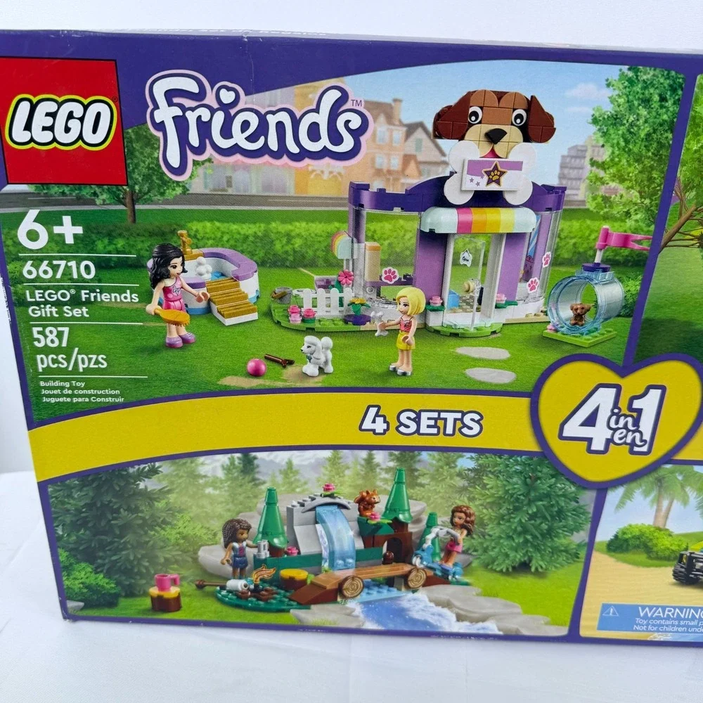 Lego Friends 66710 4-in-1 Gift Set 41697 41443 41691 41677 587 Pcs Building‎